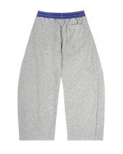 "PLAID" SWEATS (GRAY)