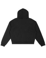 "PLAID" ZIP UP (BLACK)