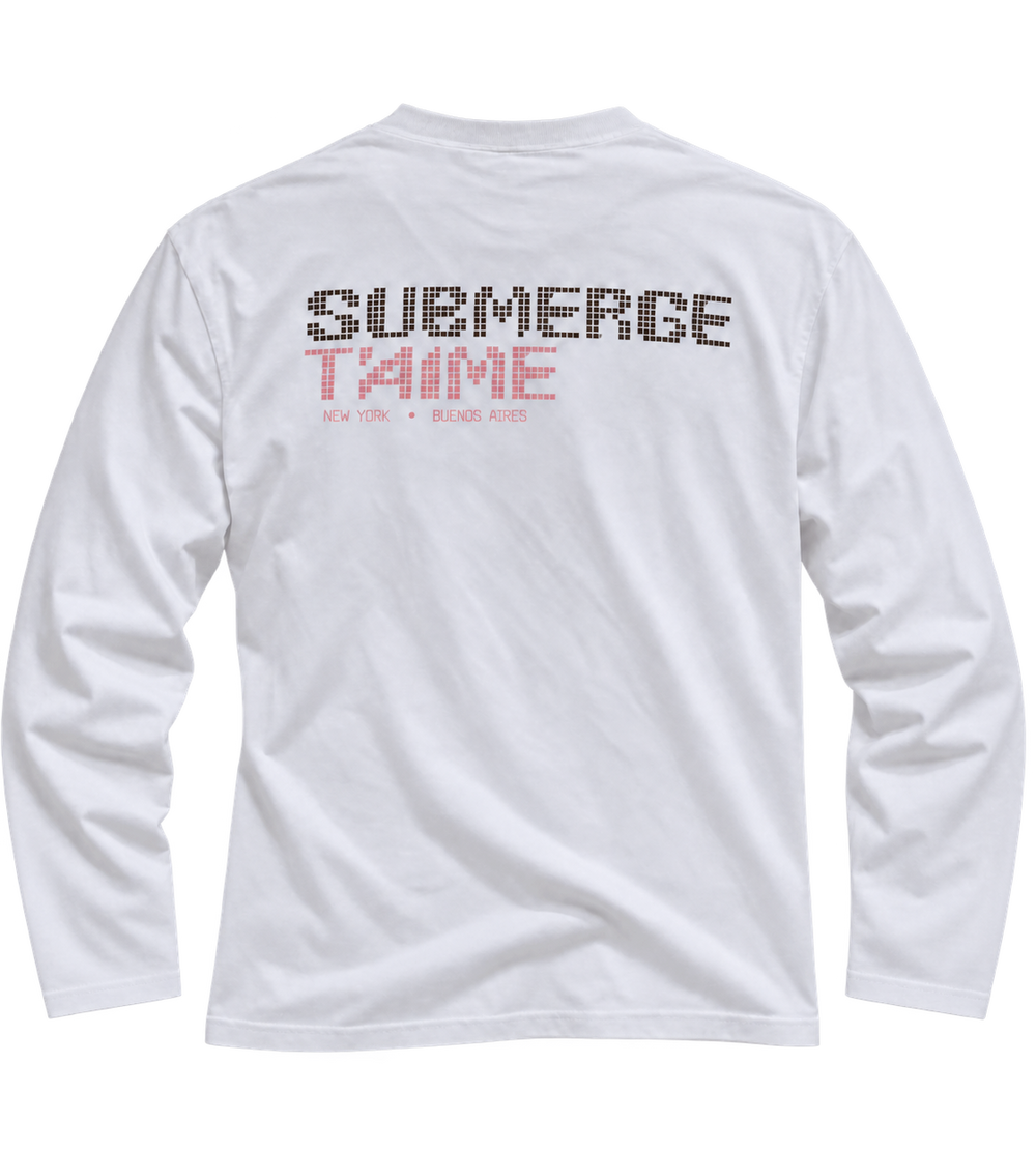 SUBMERGE T'AIME LONGSLEEVE (WHITE)