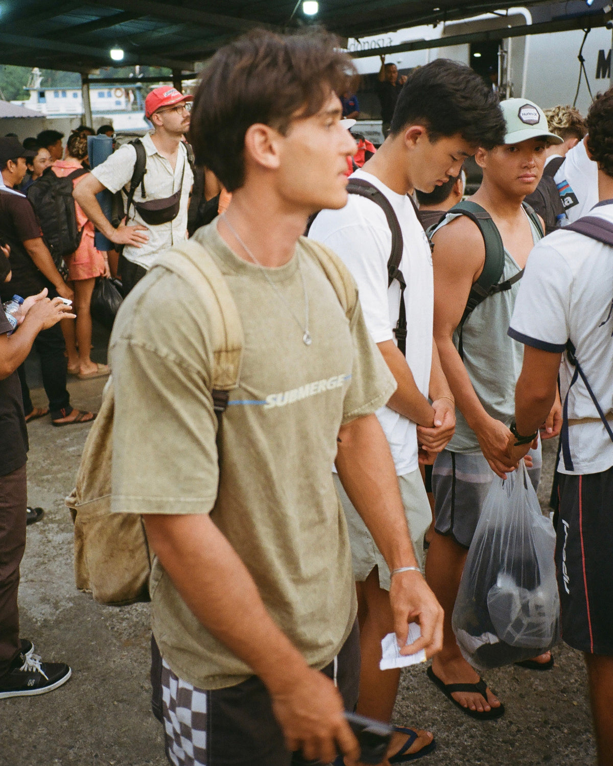 Submerge Oversized T-Shirt 1.0 (Deep Olive)