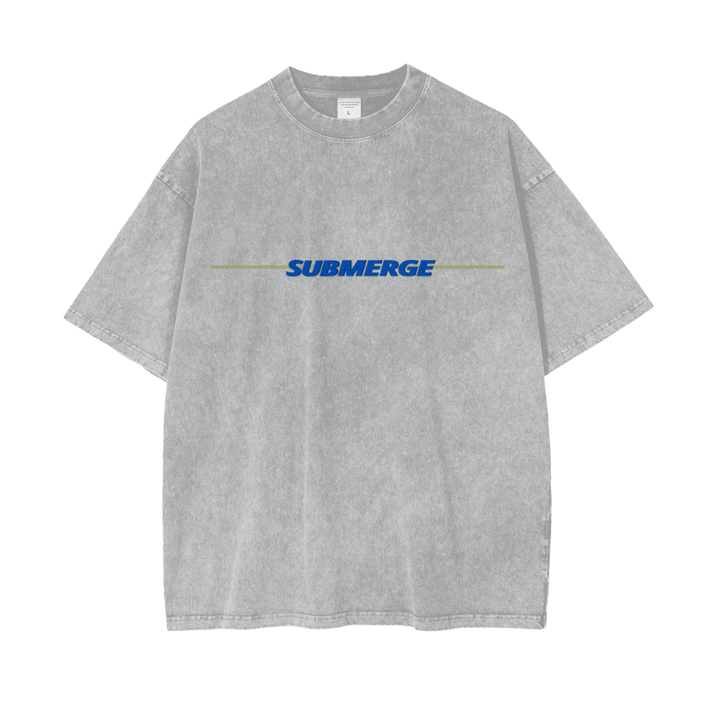 Submerge Oversized T-Shirt 1.0 ( Light Gray)